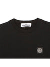 Kids 30/1 Cotton Jersey Short Sleeve T-Shirt Black - STONE ISLAND - BALAAN 4