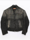 D-Mag S Cotton Denim Jacket Black - DIESEL - BALAAN 2