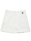 Pleated Skirt Tennis Skirt WHITE T22WTK0211 - TRIMERE - BALAAN 3