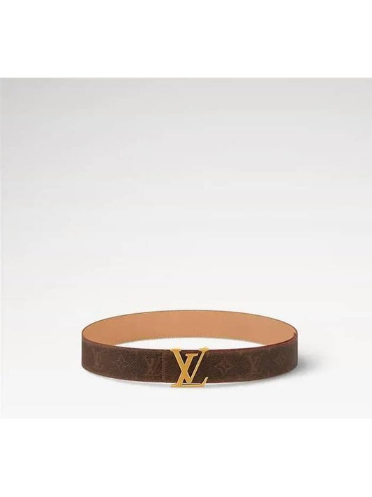 LV Initiales 40MM Reversible Leather Belt Brown - LOUIS VUITTON - BALAAN 2