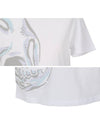 Big Skull Short Sleeve T-Shirt White - ALEXANDER MCQUEEN - BALAAN 6