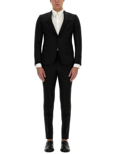 single breasted suit black - ERMENEGILDO ZEGNA - BALAAN 2