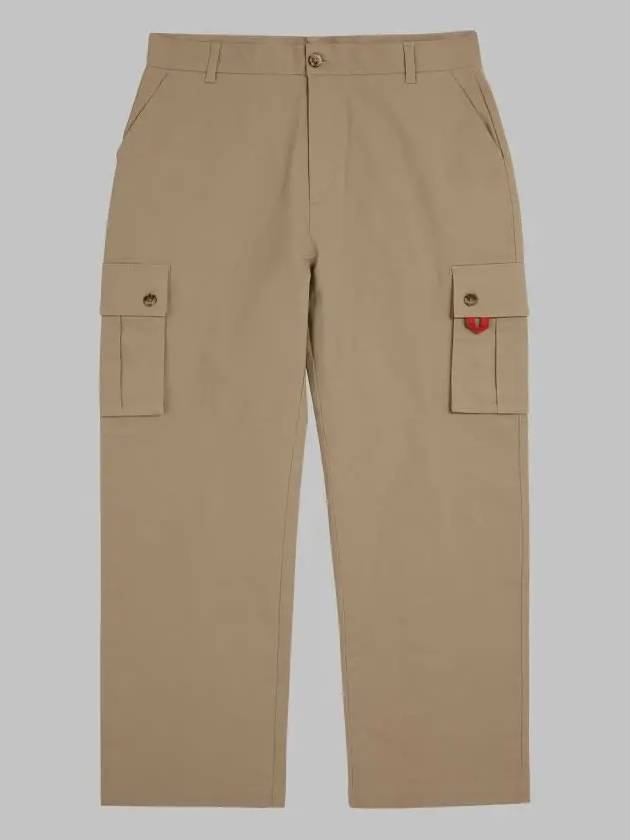 Relaxed Cargo Pants GEE245 302 Beige - GEECOON - BALAAN 1