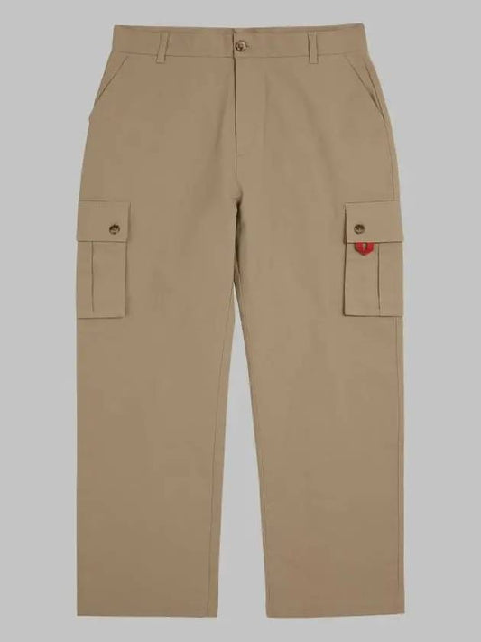 Relaxed Cargo Pants GEE245 302 Beige - GEECOON - BALAAN 1