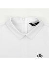 Drew Ribbed Long Sleeve T-Shirt DF41LT05WHITE - DRUH GOLF - BALAAN 3