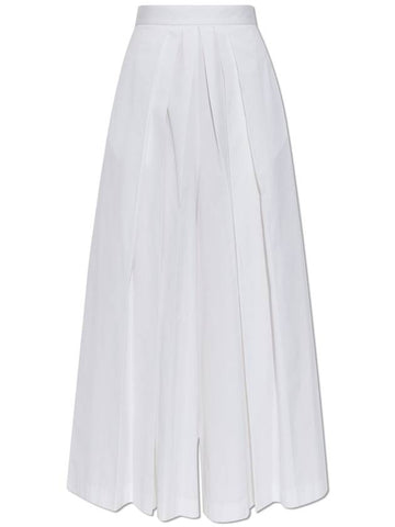 Fabiana Filippi Pleated Trousers, Women's, White - FABIANA FILIPPI - BALAAN 1