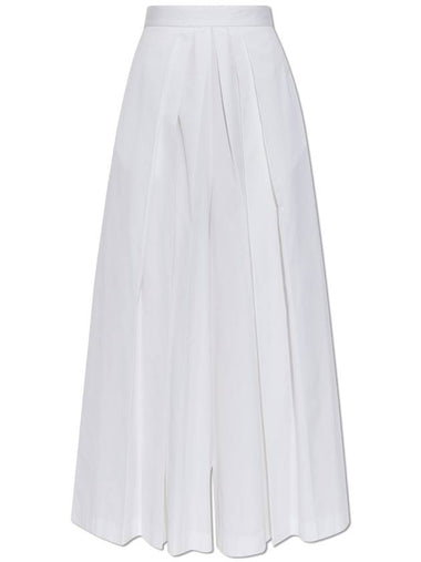 Fabiana Filippi Pleated Trousers, Women's, White - FABIANA FILIPPI - BALAAN 1