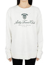 Tennis Club Badge Logo Sweatshirt White - AUTRY - BALAAN 2