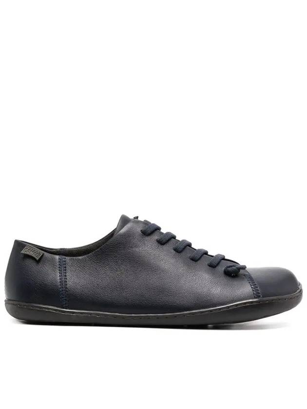 Peu Leather Low Top Sneakers Blue - CAMPER - BALAAN 2