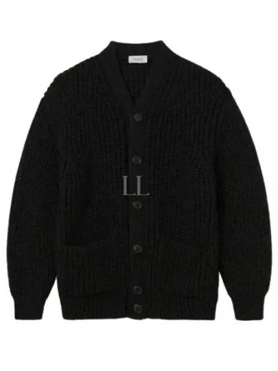 Chunky Cardigan Black - LEMAIRE - BALAAN 2