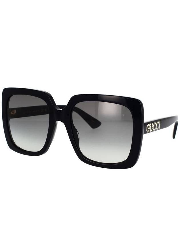 Eyewear Rectangular Square Sunglasses Black - GUCCI - BALAAN 3