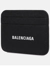 Cash Logo Card Wallet Black - BALENCIAGA - BALAAN 4