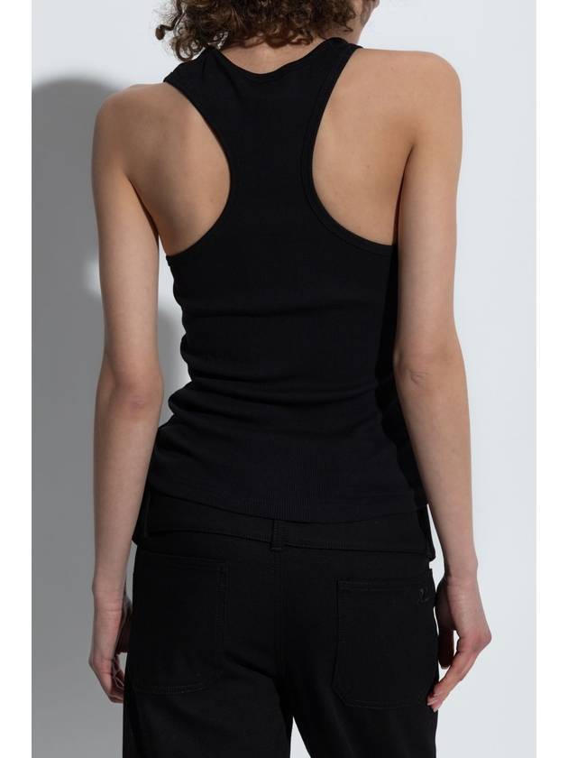 Courrèges Sleeveless Top, Women's, Black - COURREGES - BALAAN 4