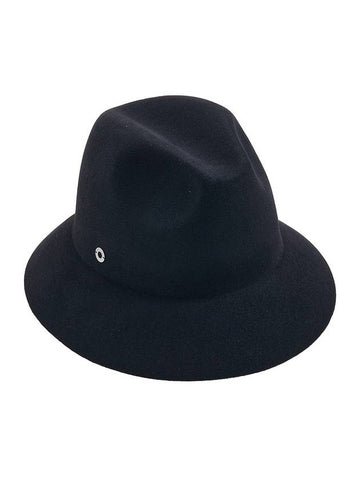 My Journey Hare Hair Baby Cashmere Fedora Black - LORO PIANA - BALAAN 1