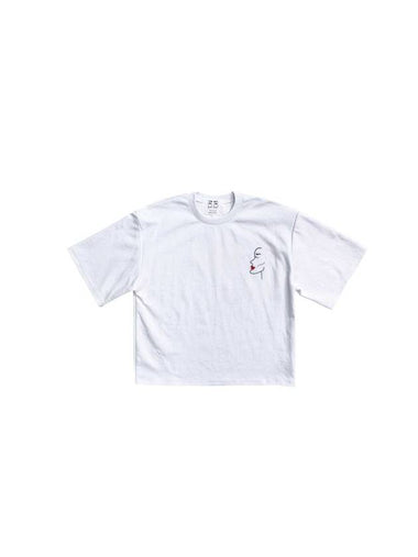 PP S Silhouette Short Sleeve T-Shirt White - PLA.Y_P - BALAAN 1