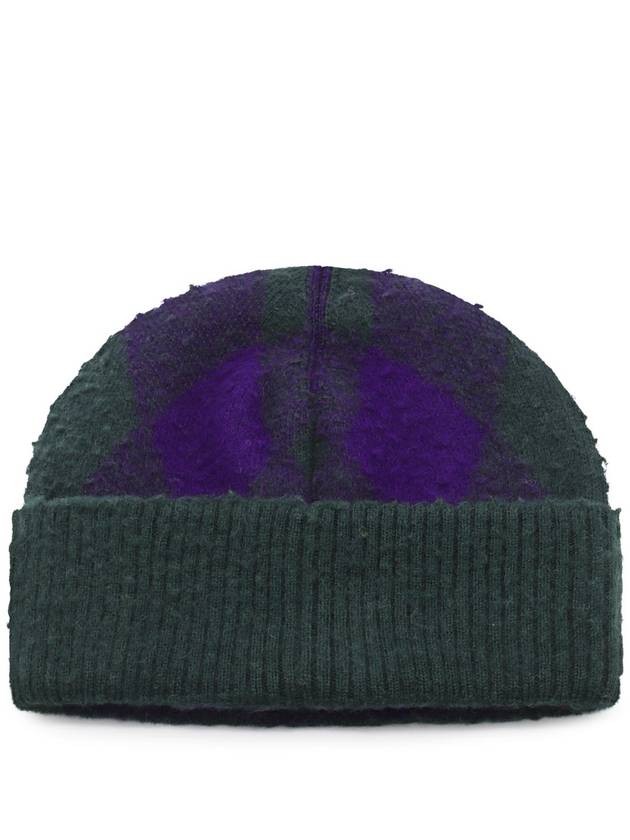 Wine Green Wool Hat 8077626B7510 B0560959471 - BURBERRY - BALAAN 3