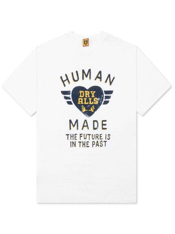 Short Sleeve T Shirt GRAPHICTSHIRT2HM28TE003WHT White - HUMAN MADE - BALAAN 1