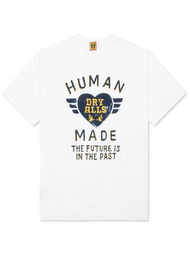 Short Sleeve T Shirt GRAPHICTSHIRT2HM28TE003WHT White - HUMAN MADE - BALAAN 1