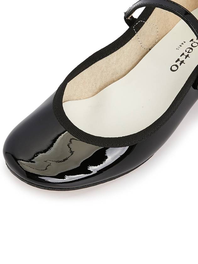 Women's Rose Mary Jane Middle Pumps Black - REPETTO - BALAAN 8