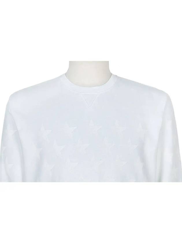 Star Print Sweatshirt White - VALENTINO - BALAAN 5