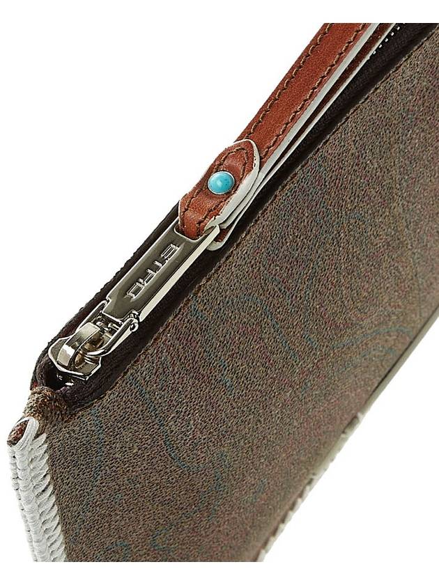 Paisley Clutch Bag Brown - ETRO - BALAAN 9