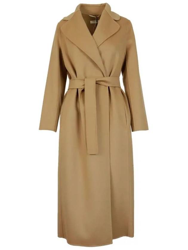 POLDO Long Wool Coat Camel 90160923 045 - MAX MARA - BALAAN 1