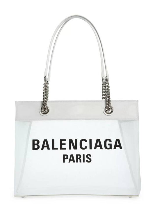 Duty Free Medium Tote Bag White - BALENCIAGA - BALAAN 2