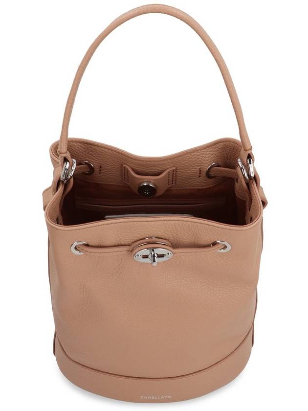 Zanellato Monda S Leather Bucket Bag - ZANELLATO - BALAAN 6