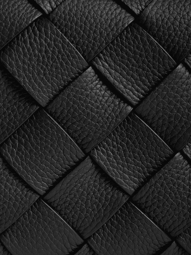 Intrecciato Clutch Bag Black - BOTTEGA VENETA - BALAAN 5