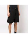 Wappen Patch Shadow Bermuda Shorts Black - STONE ISLAND - BALAAN 4