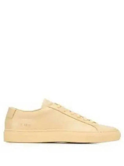 Original Achilles Low Top Sneakers Yellow - COMMON PROJECTS - BALAAN 2