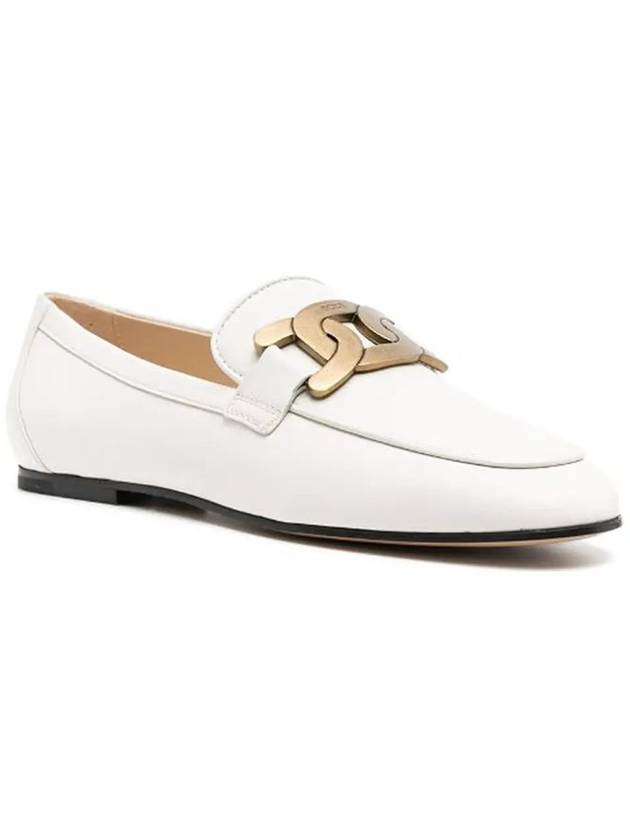 Kate Leather Loafers White - TOD'S - BALAAN 2