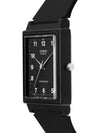 Square Plated Analog Watch Black - CASIO - BALAAN 4