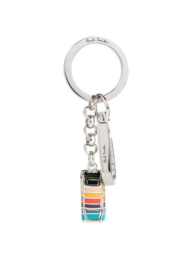 Mini Cooper Shape Key Holder Blue Purple Pink - PAUL SMITH - BALAAN 1