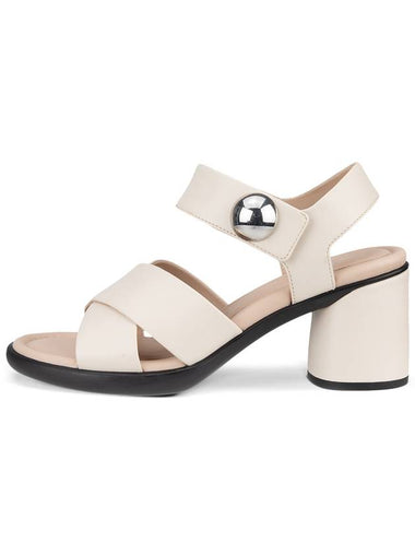 Sculpted LX 55 Sandal Heel Beige - ECCO - BALAAN 1