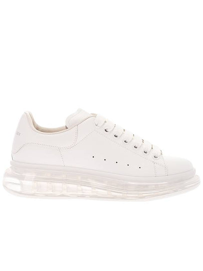 Oversized Clear Sole Low Top Sneakers White - ALEXANDER MCQUEEN - BALAAN 2