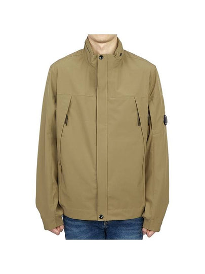 Shell R Lens Zip-Up Jacket Brown - CP COMPANY - BALAAN 2