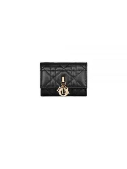 My Dior Cannage Lambskin Wallet Black - DIOR - BALAAN 2