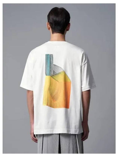 Ronan Bouholec short sleeve t shirt white domestic product - ISSEY MIYAKE - BALAAN 1