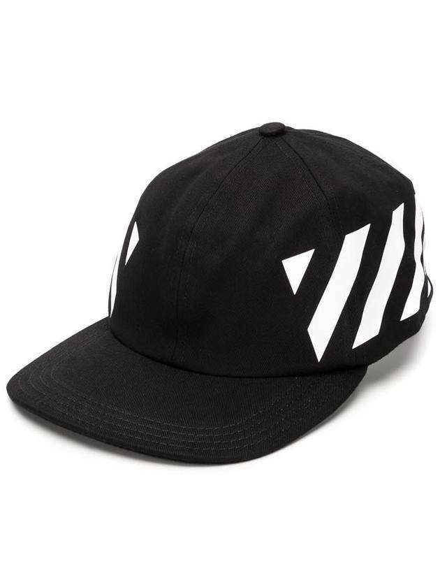 four star printing ball cap black - OFF WHITE - BALAAN.