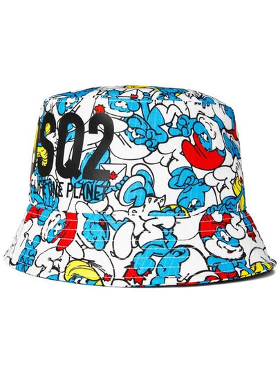 Smurfs Logo Bucket Hat - DSQUARED2 - BALAAN 2