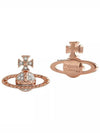 Mayfair Bath Relief Earrings Rose Gold - VIVIENNE WESTWOOD - BALAAN 3