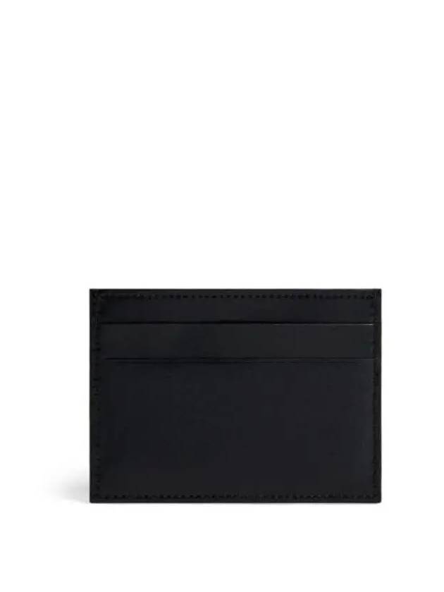 Logo Print Leather Card Wallet Black - BALENCIAGA - BALAAN 3