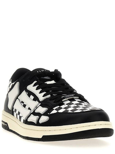 Amiri 'Checkered Skel Top Low' Sneakers - AMIRI - BALAAN 2