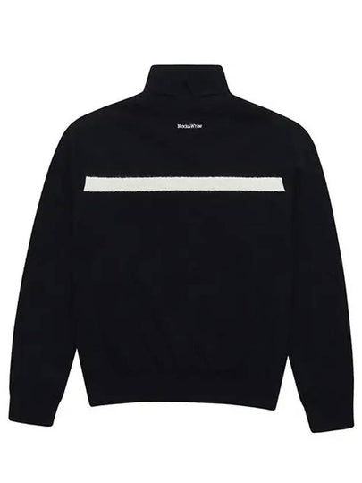 ST One Point Pullover 2603LXKWNAVY - BLACK&WHITE - BALAAN 2