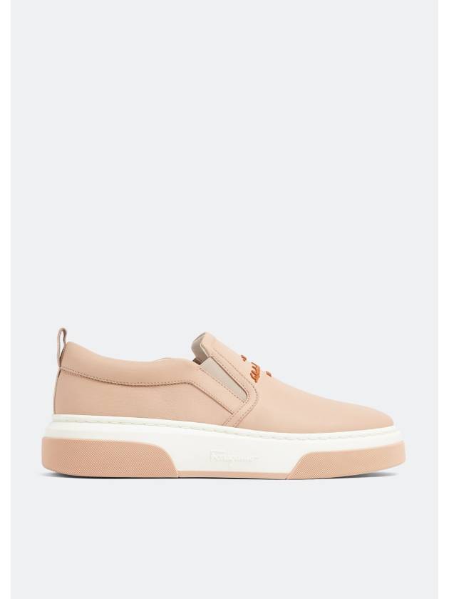 Cassina Slip-On Sneakers Pink - SALVATORE FERRAGAMO - BALAAN 2