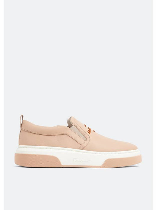 Cassina Slip-On Sneakers Pink - SALVATORE FERRAGAMO - BALAAN 1