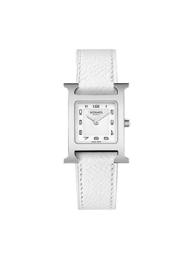 H Hour Absong 21MM Watch White - HERMES - BALAAN 1