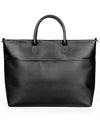 Stoke HQ Leather Cross Tote Bag Black - NATIONAL PUBLICITY - BALAAN 4