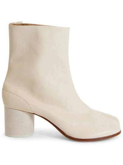 Tabi Lambskin Ankle Middle Boots Ivory - MAISON MARGIELA - BALAAN 2